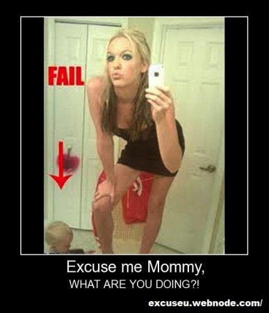 Excuse me mommy.